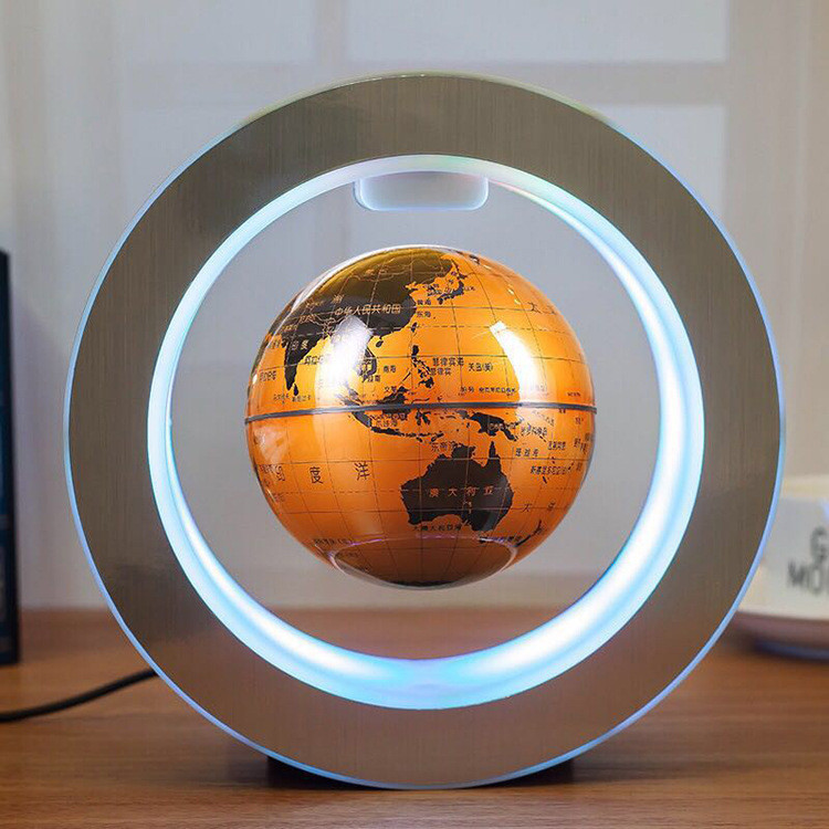 Floating LED world map