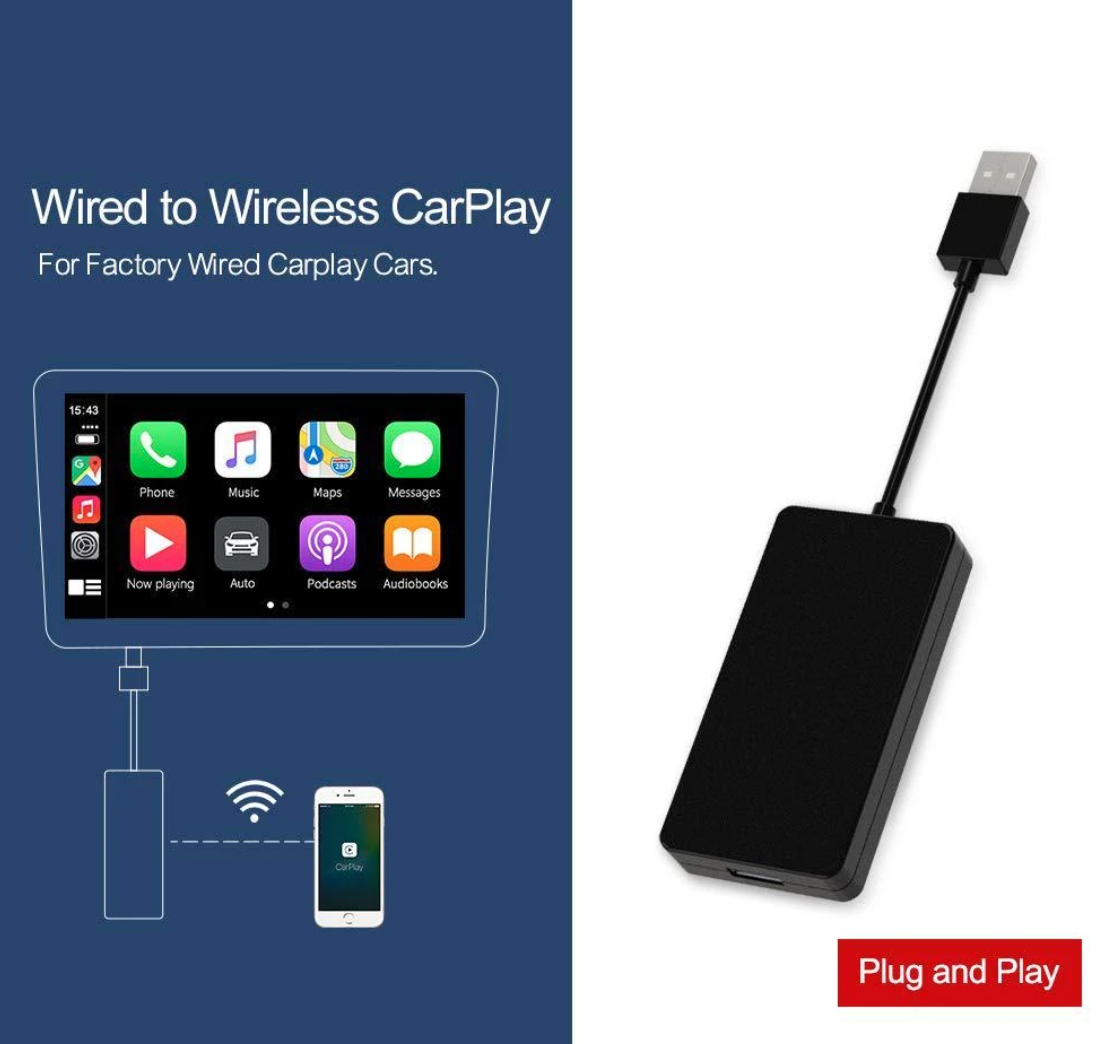 Carplay Iphone ＆ Android Auto Adapter - Suitable for All Car Brands